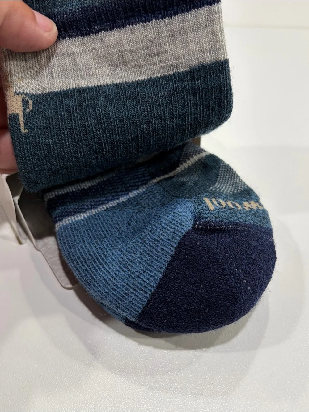 SmartWool Women's Small Outdoor Light Cushion Socks Blue NWT Wool Blend